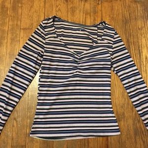 long sleeve striped shirt